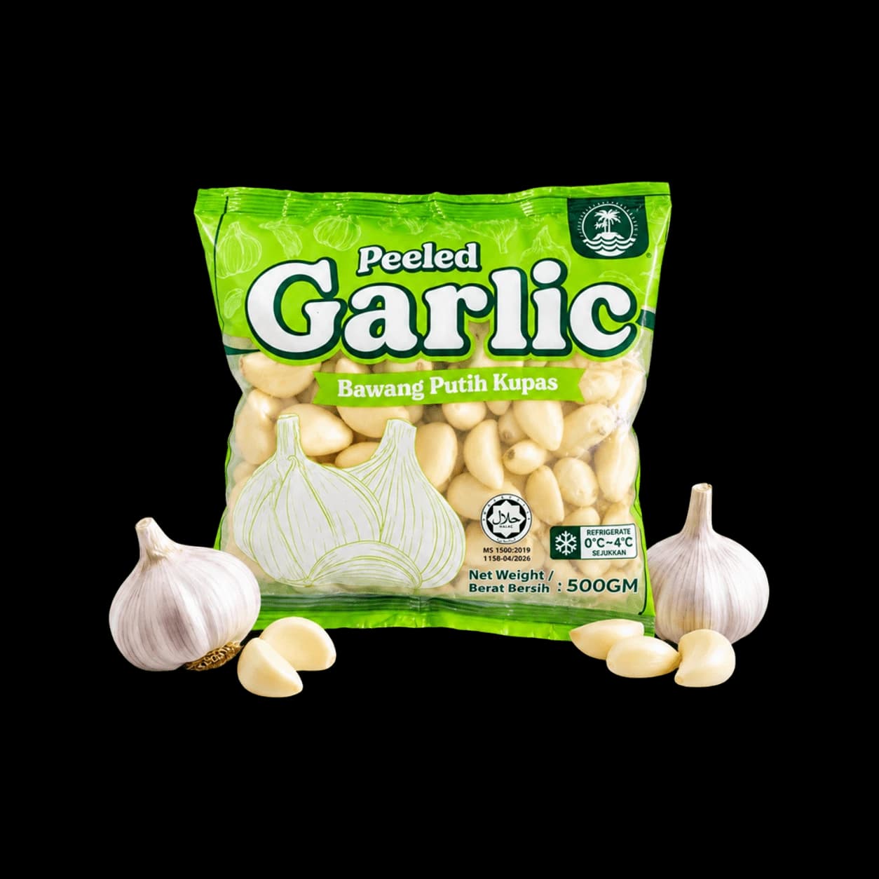 BLP Fresh Pack – Fresh Peeled Garlic 500G