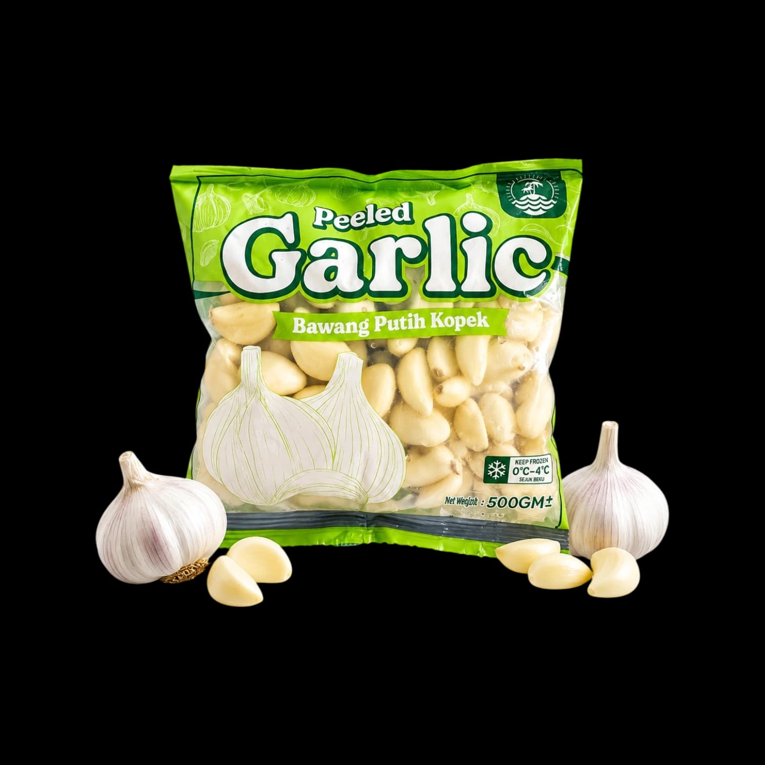 BLP Fresh Pack – Fresh Peeled Garlic 500G